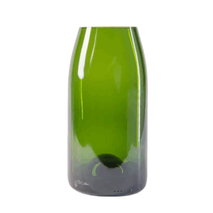 Vasse_verre_élégance_vert