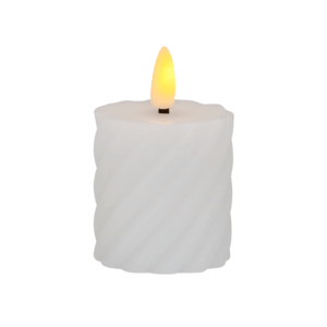 bougie-led-pilier-torsadé