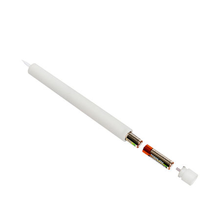 chandelle-contemporaine-LED-blanc-technique