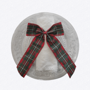 Noeud_tartant_écossais_assiette