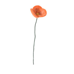 fleur_laine_décoration_mariage_orange
