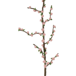 branche_cerisier_rose_laine