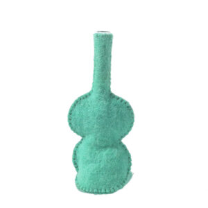 Vase_laine_décoration_mariage_table_vert